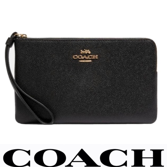 Coach Large Corner Zip Wristlet - Picture 3 of 14